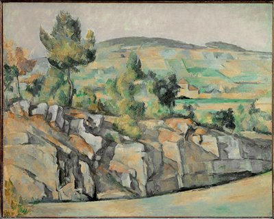 Colina na Provença (óleo sobre tela) de Paul Cezanne