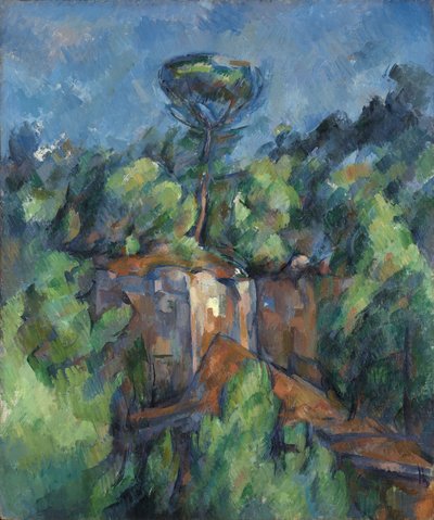 Pedreira no Bibémus de Paul Cézanne