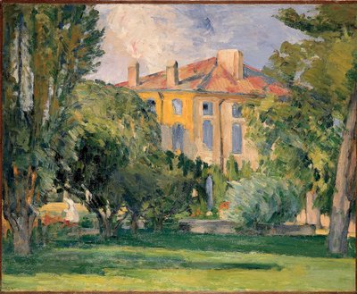 A Casa em Jas de Bouffan por Cezanne, Paul (1839-1906). Óleo sobre tela, tamanho : 59x71 de Paul Cézanne