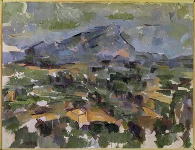 A montanha de Sainte-Victoire de Paul Cézanne