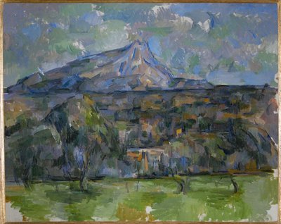 La Montagne Sainte Victoire vue des Lauves (óleo sobre tela) de Paul Cezanne