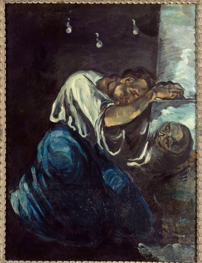La madeleine ou la pain Pintura de Paul Cezanne (1839-1906) 1869 Sol. 1,65x1,25 m Paris, musee d
