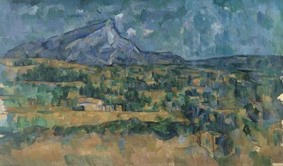 Mont Sainte-Victoire, c.1902-06 (óleo sobre tela) de Paul Cézanne