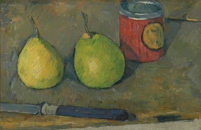Peras e faca de Paul Cézanne