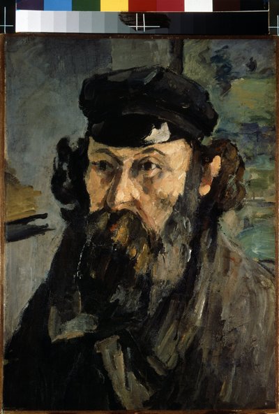 Auto-retrato com o chapéu de Paul Cézanne