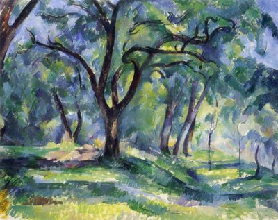 A floresta de Paul Cézanne