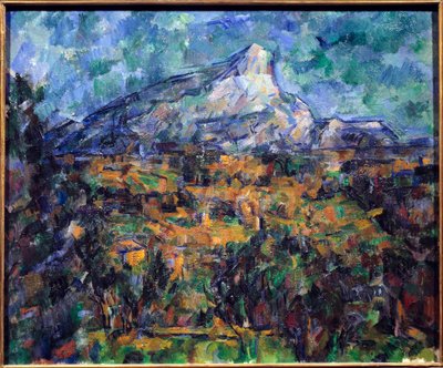 A pintura da vitória da montanha sagrada de Paul Cézanne de Paul Cézanne