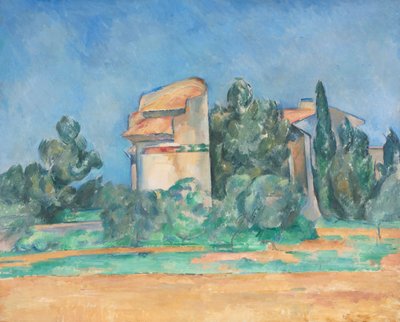 The Pigeon Tower em Bellevue de Paul Cézanne