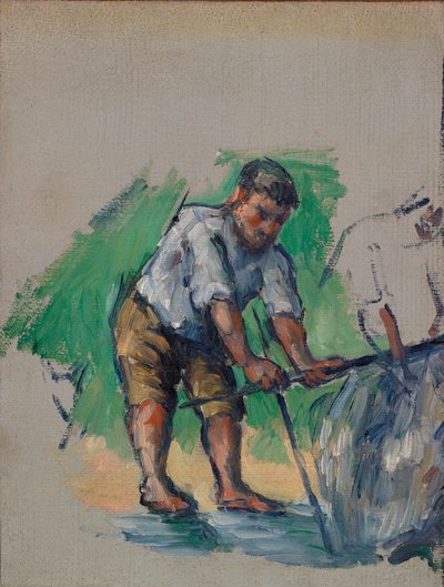 O Perfurador de Poço (Le Foreur) de Paul Cézanne