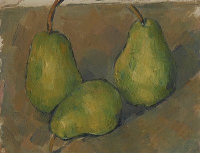 Três peras de Paul Cezanne