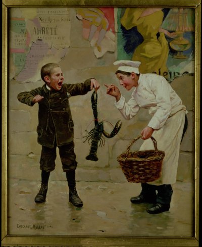 O Petit Comis (d.1902) de Paul Charles Chocarne Moreau