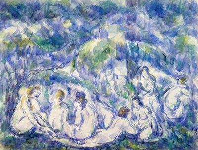 banhistas de Paul Cézanne