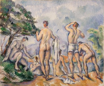 Banhistas de Paul Cézanne