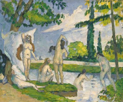 Bathers, 1874-75. de Paul Cézanne