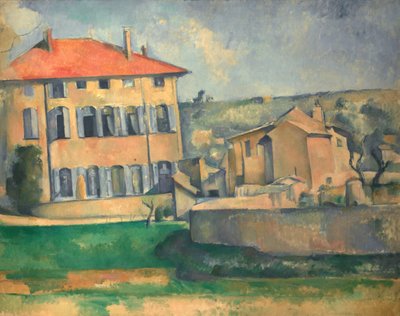 Casa em Aix, 1885-1887 de Paul Cézanne