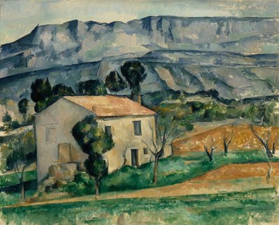 Casa em Provence, 1886-1890 de Paul Cézanne