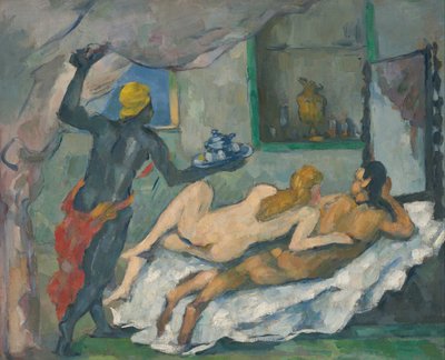 Tarde em Nápoles de Paul Cézanne