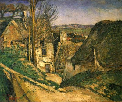 A Casa do Enforcado, Auvers-sur-Oise de Paul Cézanne