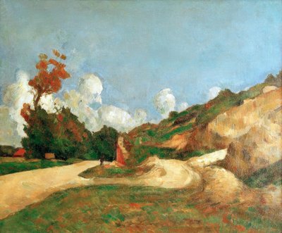 A estrada de Paul Cézanne