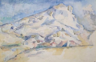 A montanha Sainte Victoire de Paul Cézanne