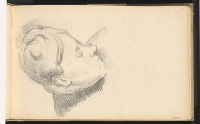 Madame Cézanne com a cabeça baixa de Paul Cézanne