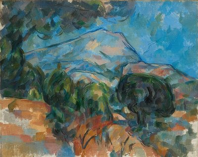 Monte Sainte-Victoire. Um 1904 de Paul Cézanne