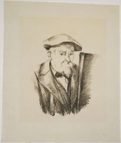 Auto-retrato de Paul Cézanne