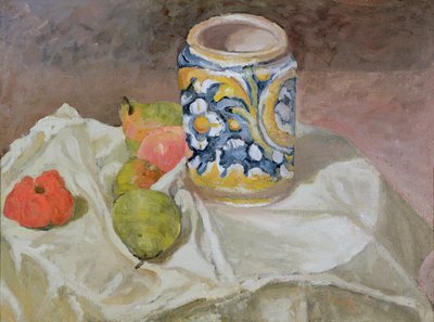 Natureza morta com jarro de barro italiano de Paul Cézanne