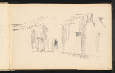 Estudo de Casas, 18791882. de Paul Cézanne