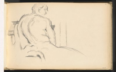 Estudo do "Descanso de Hércules" de Puget de Paul Cézanne