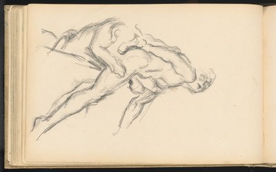 Estudo do "Milo de Crotona" de Puget de Paul Cézanne