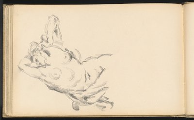 Estudo da Figura Alegórica Bellona em "A Apoteose de Henrique IV" de Rubens de Paul Cézanne