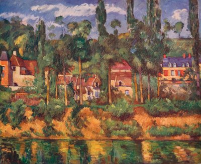 O castelo de Medan, c1880, 1936 de Paul Cézanne