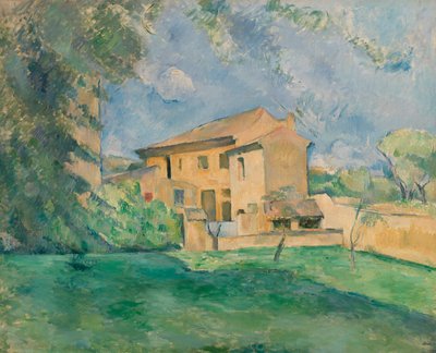 A Quinta no Jas de Bouffan de Paul Cézanne