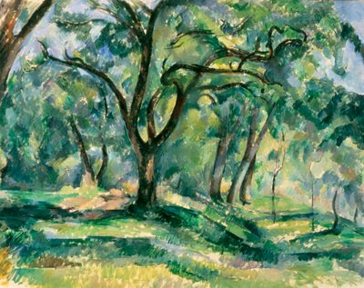 A floresta de Paul Cézanne