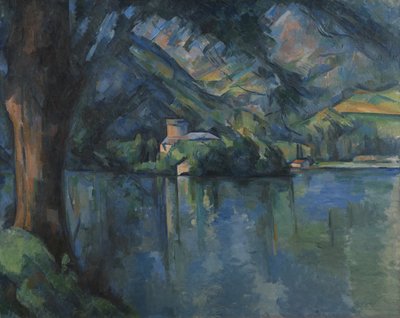 O Lac dAnnecy, 1896 de Paul Cézanne
