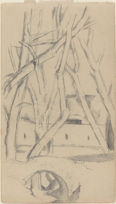 A Pequena Ponte [reto], c. 1880. de Paul Cézanne