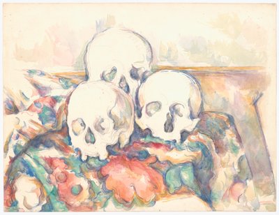 Os três crânios de Paul Cézanne