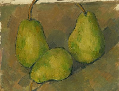 Três Peras de Paul Cézanne