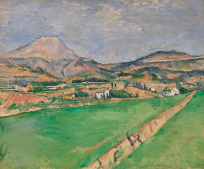 Rumo ao Monte Sainte-Victoire de Paul Cézanne