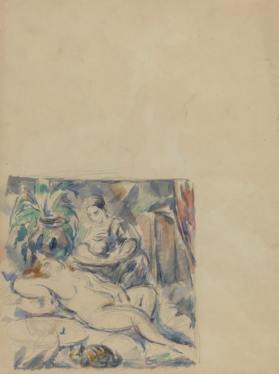 Acordar [verso] de Paul Cézanne