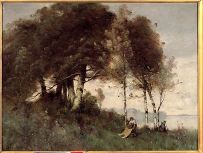 Les washeuses de Paul Desire Trouillebert (1829-1900) Século XIX de Paul Desire Trouillebert