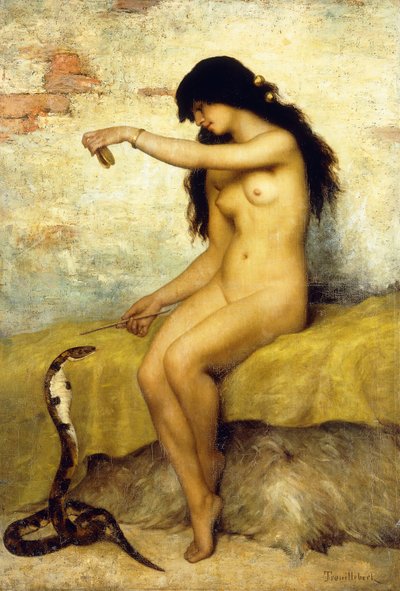 O Encantador de Serpentes, de Paul Desire Trouillebert