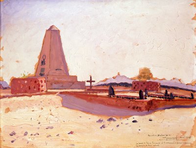 Túmulo do Padre Charles Eugene Foucauld, o Monumento de Laperrine Geral e o Túmulo de três Meharistes do Corpo dos Camelos Franceses de Paul Elie Dubois