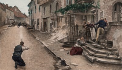 Un Brave (fotogravura a cores) de Paul Émile Boutigny