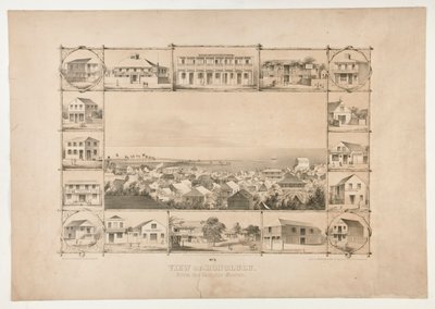 Vista de Honolulu, da Igreja Católica (nº 3) de Paul Emmert