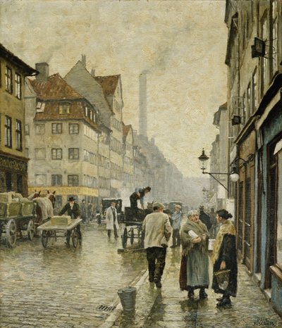Krystalgade, Copenhague, de Paul Fischer