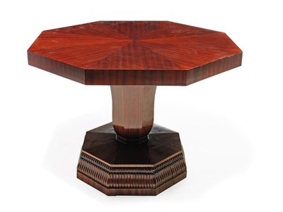 Mesa de pedestal de Paul Follot