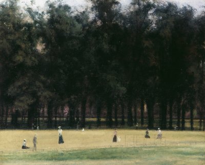 Kensington Gardens (óleo sobre tela) de Paul Fordyce Maitland