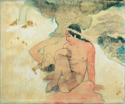 Lá vai você de Paul Gauguin